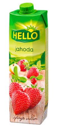 Picture of HELLO JUICE STRAWBERRY 1LTR